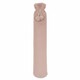 image 1 of Soft Long Hot Water Bottle Perfect for Back Neck Leg Pain Relief | Pink
