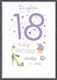 image 3 of Daughter Age 18th Birthday Card