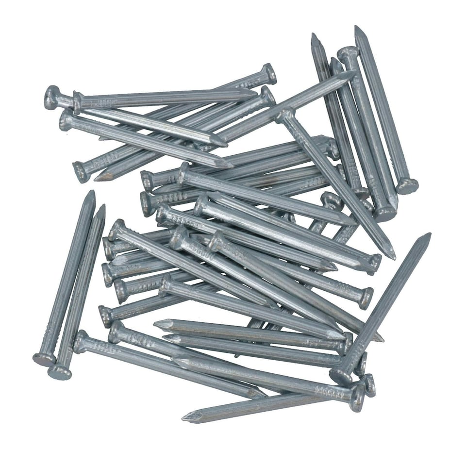 image 1 of 2 Inch Masonry Concrete Nails Fastener Fixing For Block Brick Stone 40 Pack