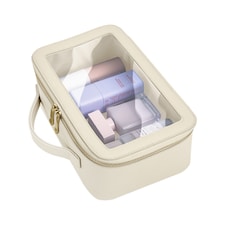Bagbase Boutique Clear Toiletry Bag | Grey | Oyster | 1