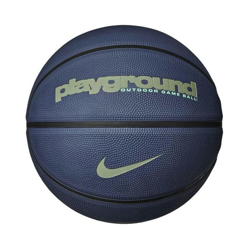image 1 of Nike Playground Alligator Everyday Basketball - Blue/Yellow - 7