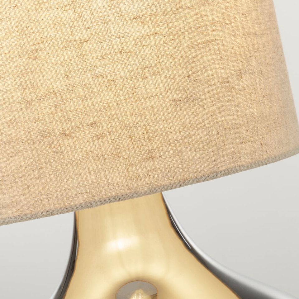 image 1 of Cissy Dark Smokey Glass Table Lamp