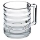 image 7 of 320ml Mugs Modern Clear Glass Tea Coffee Cups Hot Drinks Latte Glasses Set of 12