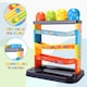 image 3 of Rolling Ball Track Montessori Early Learning Toy Set for Toddlers - 4-Layer Interactive Pound Ball Game