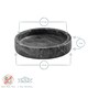 image 3 of Argon Tableware 2 Piece Marble Wine Bottle Coaster & Cooler Set - Black Multi