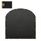 image 4 of The Arcus - Gold Metal Framed Arched Wall Mirror 47" X 31" (120CM X 80CM). Suitable for Inside and Outside. Gold