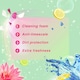image 5 of Bloo Colour Active Toilet Rim Block Fresh Flowers Anti-Limescale 3 x 50g 5 Packs