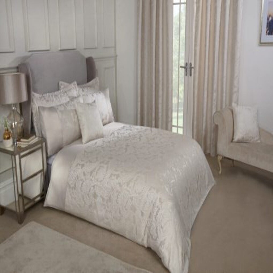 image 1 of Cavendish Duvet King Bed Cream