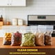 image 6 of 200 Clear Zip Seal Bags 3.5x4.5 Inch Resealable Pouches | Clear