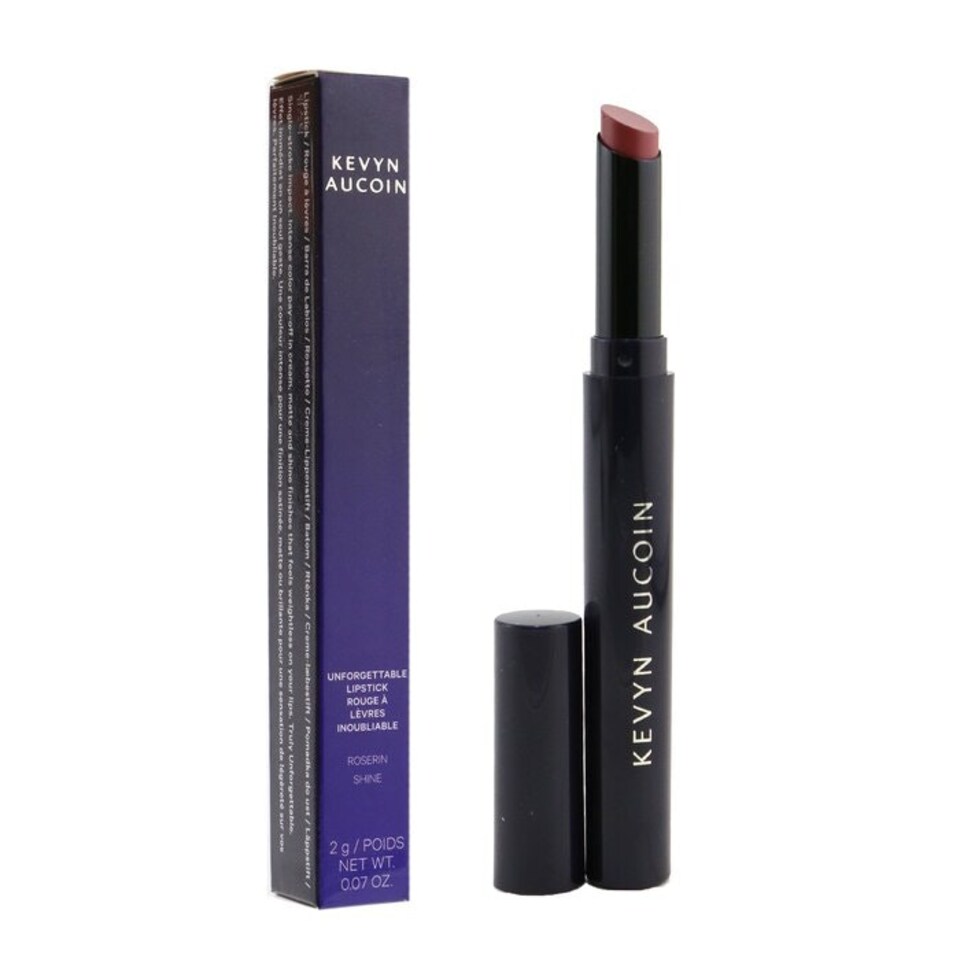 image 1 of Unforgettable Lipstick - # Roserin (rose Plum) (shine) - 2g/0.07oz N/A