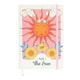 image 1 of Something Different The Sun Celestial A5 Notebook - Pink/Yellow/Orange - One Size