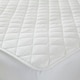 image 5 of Martex Naturals Cotton Quilted Mattress and Pillow Protector Set White | King