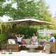 image 10 of Outsunny 3.7 x 2.7 m Cantilever Parasol w/ 360° Rotation 