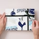 image 5 of Tottenham Hotspur FC 2 Sheets & 2 Tags Gift Wrap