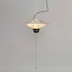 image 3 of BHS 1500W Ceiling Pendant Halogen Patio Heater, Silver