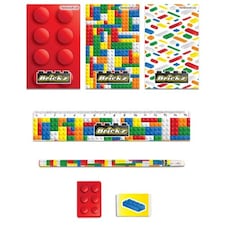 Assorted Brickz Stationery Favour Set