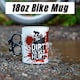 image 2 of Dirt Never Hurt Bike Mug - Novelty Gift