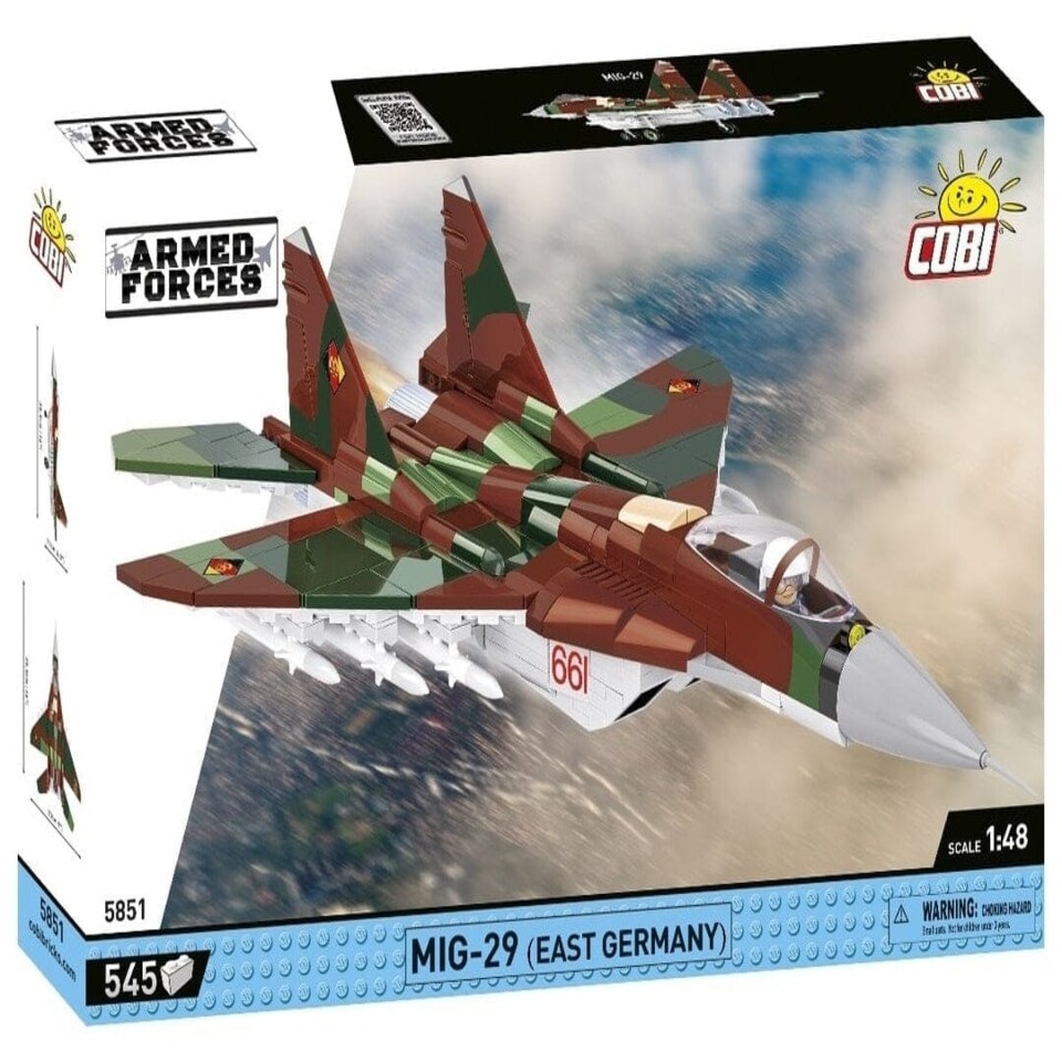image 1 of MIG 29 DDR brick plane model - COBI 5851 - 590 bricks