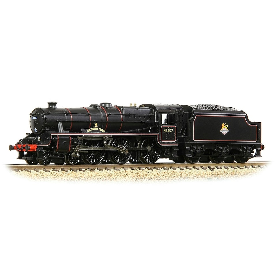 Graham Farish 5MT Black 5 45407 'The Lancashire Fusilier' BR Early Black