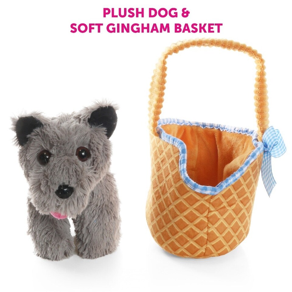image 1 of Kansas Girl Costume - Hair Ties & Basket with Dog Blue | M