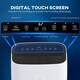 image 3 of HOMCOM 20L/Day Portable Quiet Dehumidifier for Home, Electric Air De-Humidifier