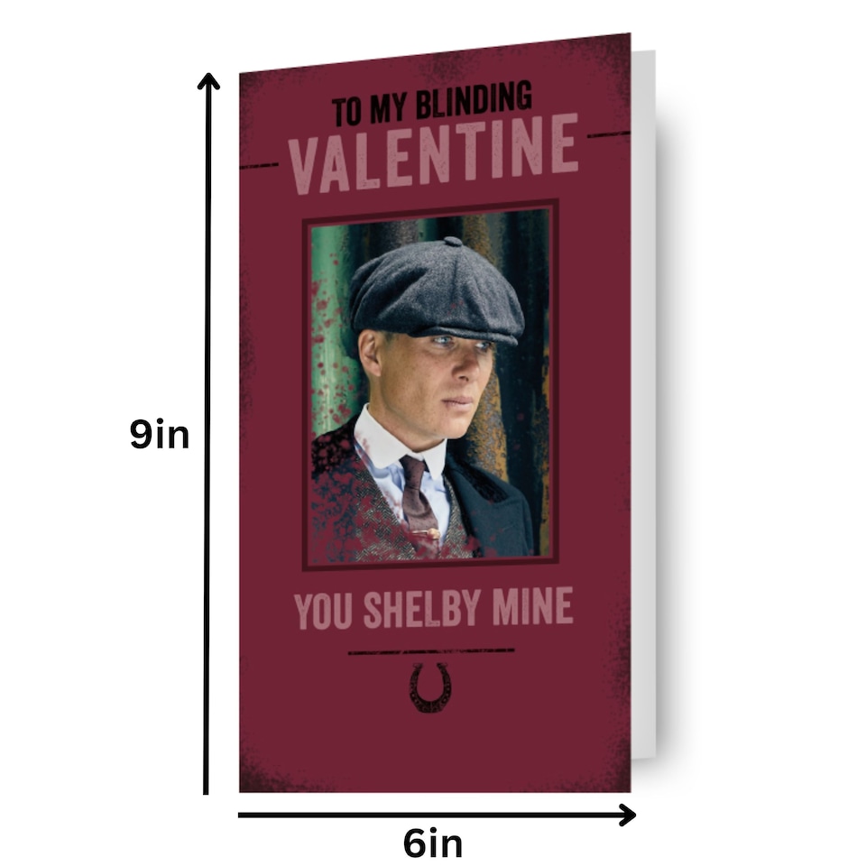 image 1 of Peaky Blinders 'Blinding Valentine' Valentine's Day Card