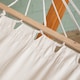 image 7 of 3.10m x 1.2m Palermo Freestanding Garden Hammock with Larch Wood Arc Stand in Cream | Multi | Cream / Brown
