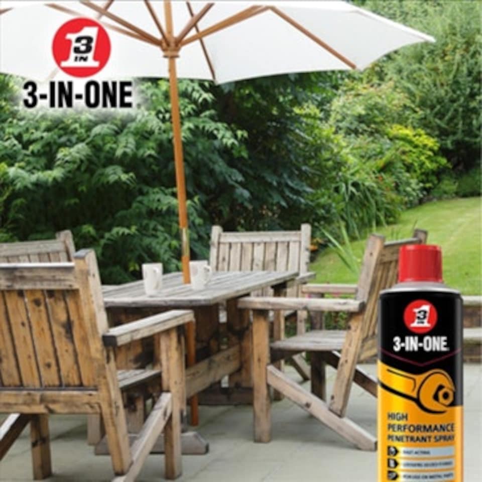 image 1 of 3-IN-ONE Bundle Multipurpose Drip Oil, Penetrant Spray & Lithium Grease Spray