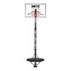 image 1 of NET1 Arena Basketball Hoop – Telescopic 2.28 to 3.05 m, Pro-Style Polycarbonate Backboard 107 x 68.5 cm, 38 L Wheeled Base | Multi | BLACK | 27.0KILOGRAMS