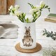 image 5 of Wrendale Designs 'Daisy' Rabbit Vase