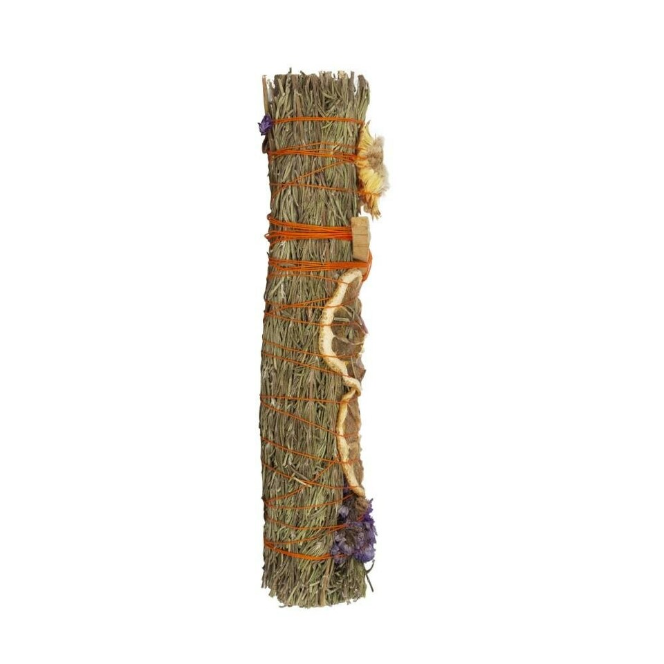 image 1 of Something Different Ritual Lavender Smudge Stick Wand - Brown/Yellow/Violet - One Size