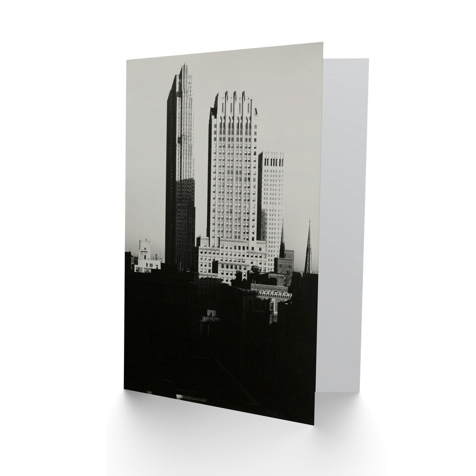 image 1 of Alfred Stieglitz Art Card New York View From The Shelton
