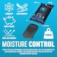 image 7 of 2 Pack Reusable Car Interior Dehumidifier Bag & Dashboard Mounting Anti-slip Mat Remove Moisture