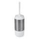 image 2 of Showerdrape Elite White Chrome Toilet Brush & Holder