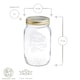image 3 of Bormioli Rocco Quattro Stagioni Glass Preserving Jars - 1L - Clear - Pack of 4