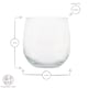 image 3 of LAV Gaia Whisky Glasses - 415ml - Pack of 12 | Clear | Clear