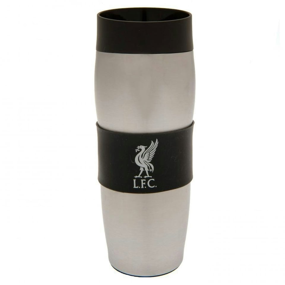 Liverpool FC Thermal Mug - Grey/Black - One Size