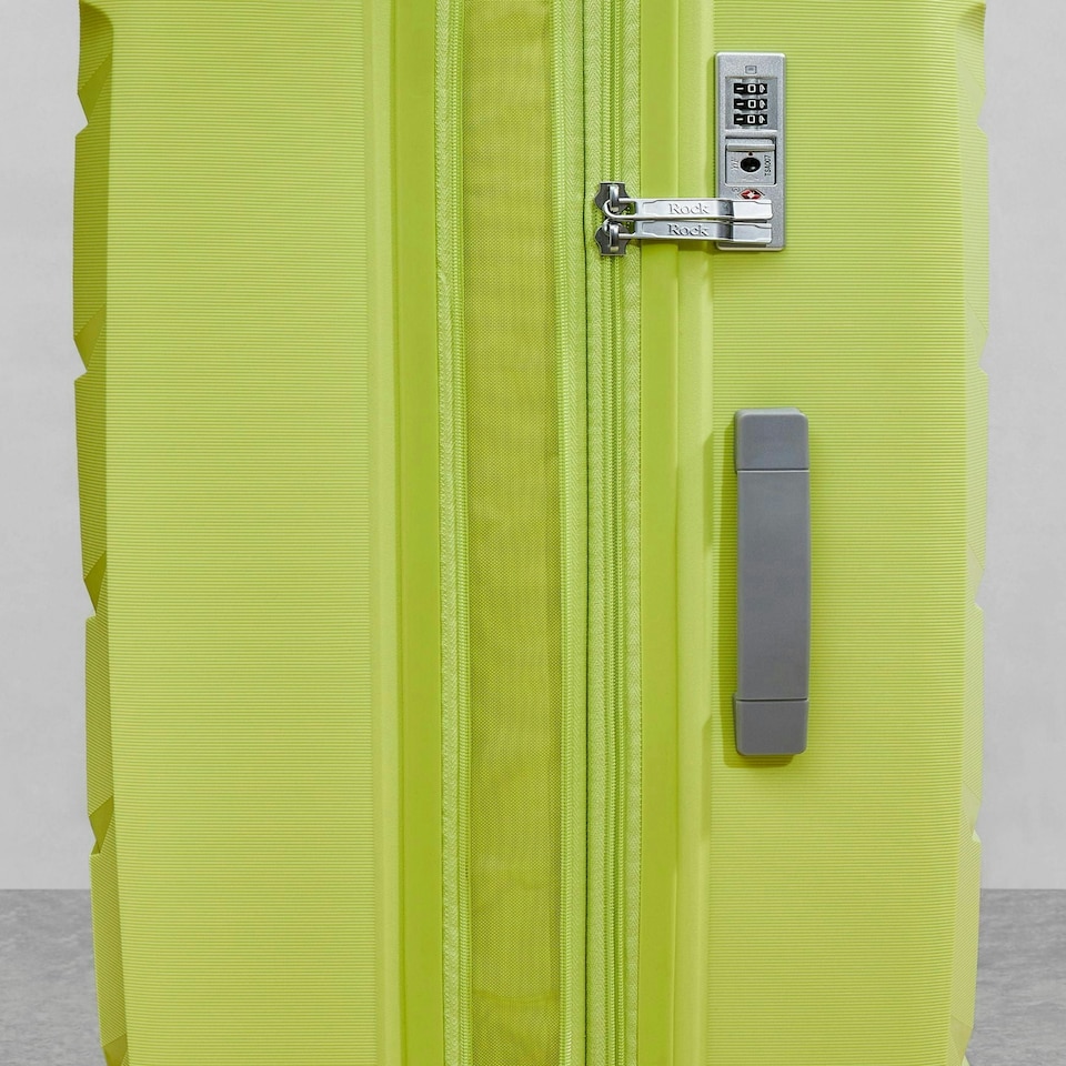 image 1 of Rock Tulum 3 Piece Set Suitcases Lime | Green | Large
