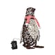 image 1 of 40cm Battery Operated Light up Brown Christmas Penguin with 60 Warm White LEDs