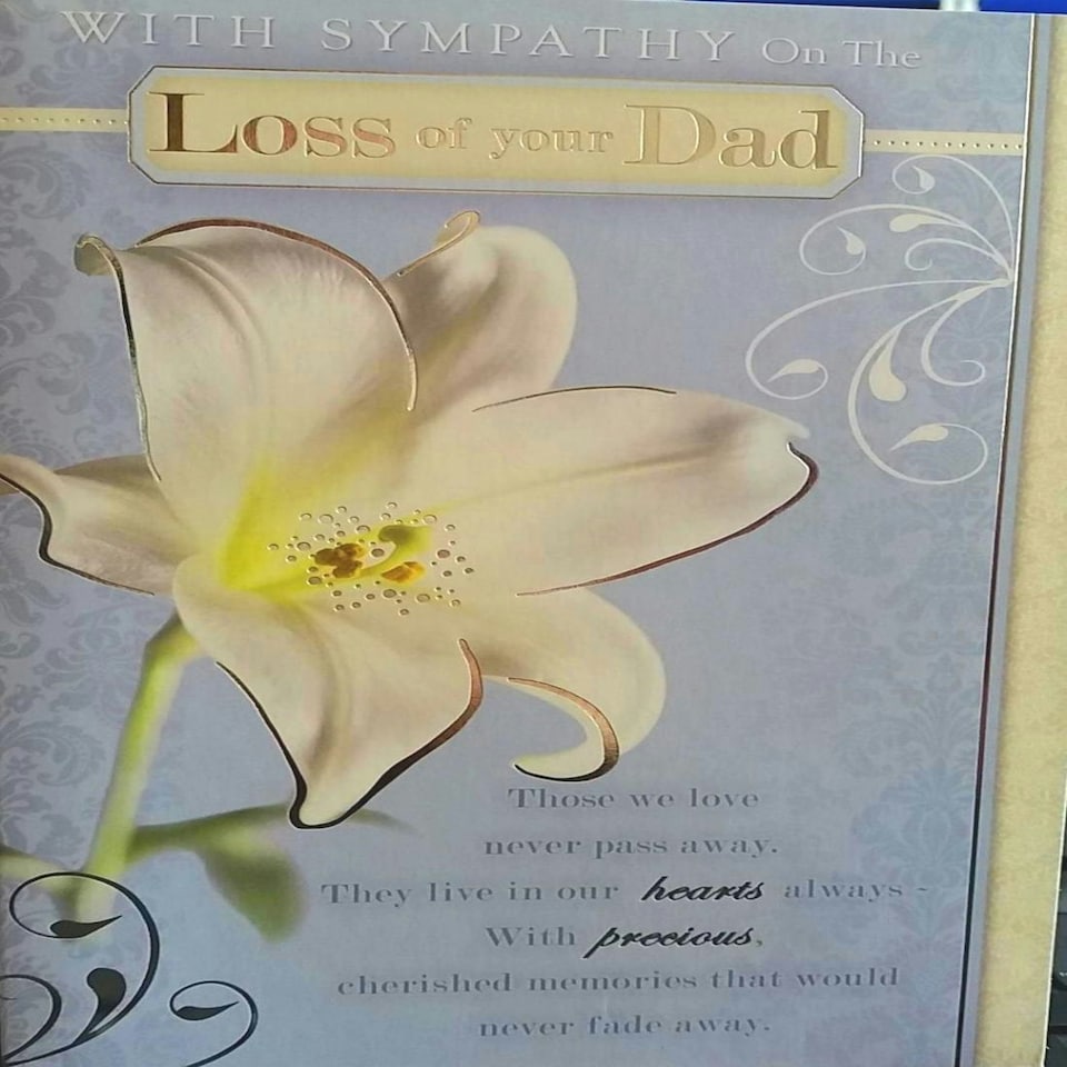 image 1 of With Sympathy On The Loss Of Your Dad