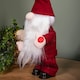 image 4 of 35cm Battery Operated Musical Walking Christmas Gonk Decoration in Red