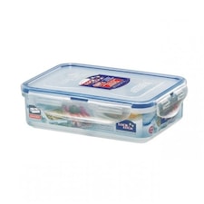 Lock & Lock Rectangular Food Container - Transparent - 1.6L