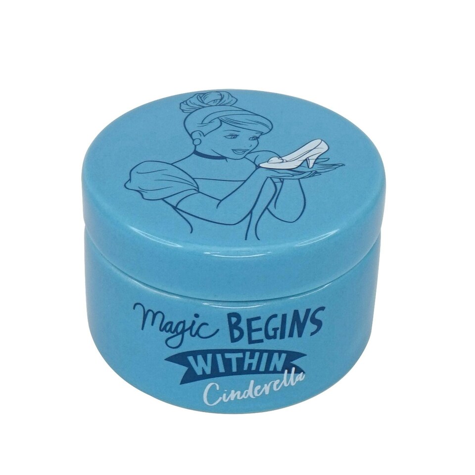 image 1 of Box Round Ceramic (6cm)  - Disney Cinderella
