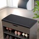 image 8 of Shoe Storage Bench 60CM Grey Grey