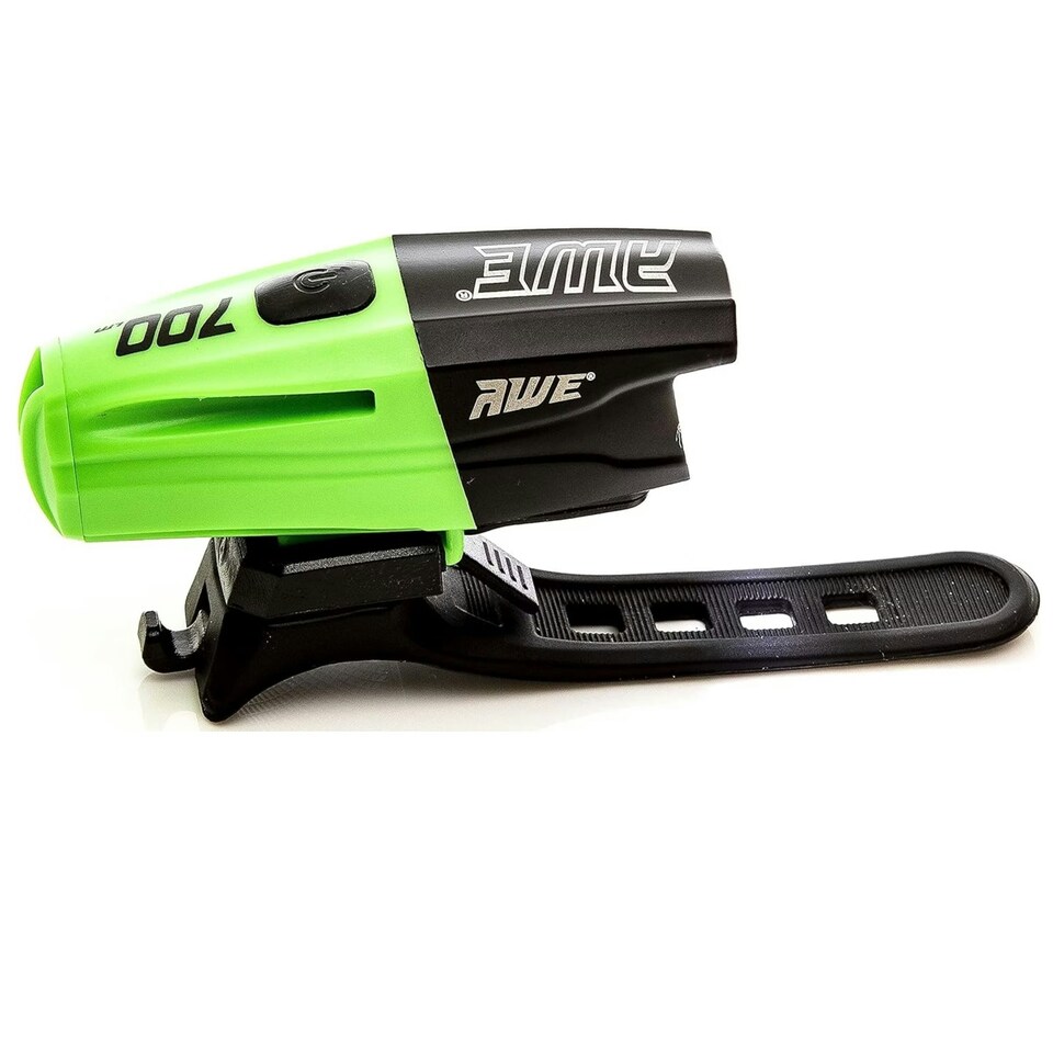 image 1 of AWE AWE700 Lumens EXTREMELY BRIGHT Front LED USB Rechargeable Bike Light