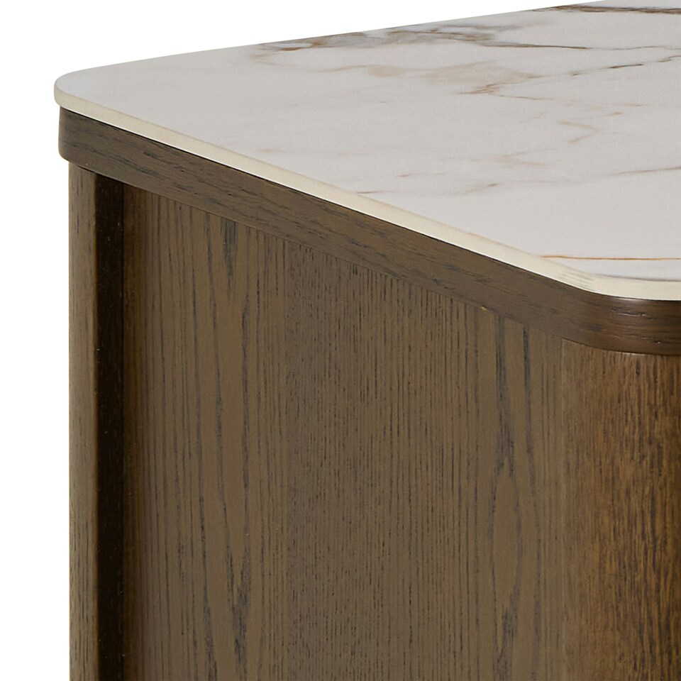 image 1 of Southampton TV Unit 2 Doors 1 Shelf in Ceramic Cream Cream