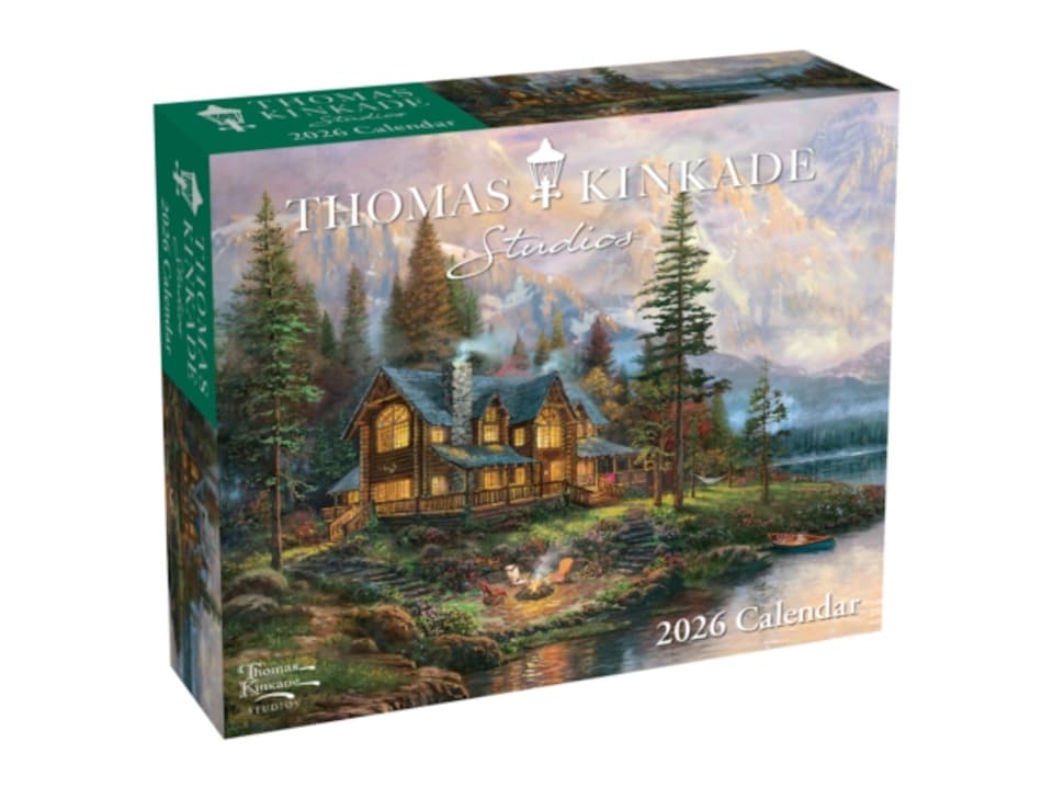 image 1 of Thomas Kinkade Studios 2026 Day-to-Day Calendar