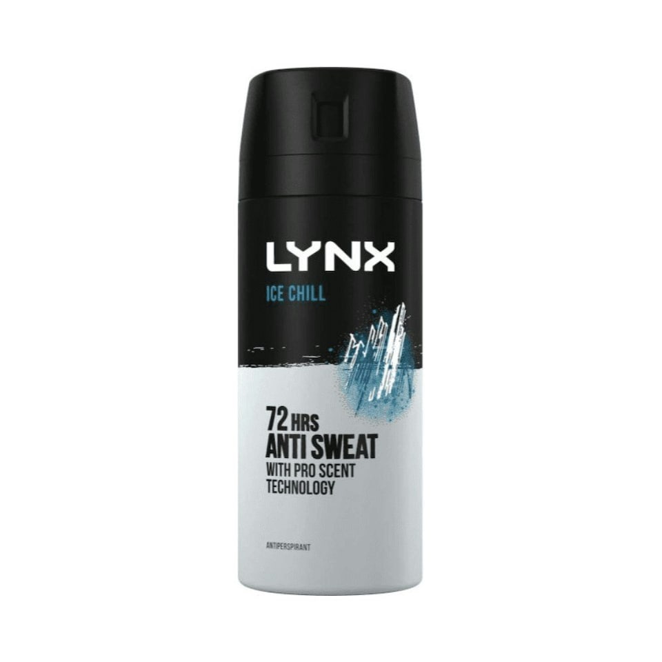 Lynx A/P Body Spray Ice Chill 150ml x 6