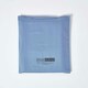 image 4 of Homescapes Air Force Blue Deep Fitted Sheet Egyptian Cotton 1000 TC, King | Blue | King