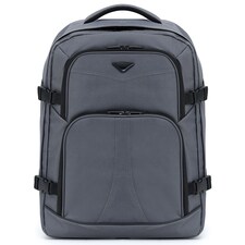 Flight Knight Underseat Backpack 40x20x25cm Ryanair Free Carry On for Travelling USB Port Padded Comfortable Backpack - Carry On Luggage | Grey | 1